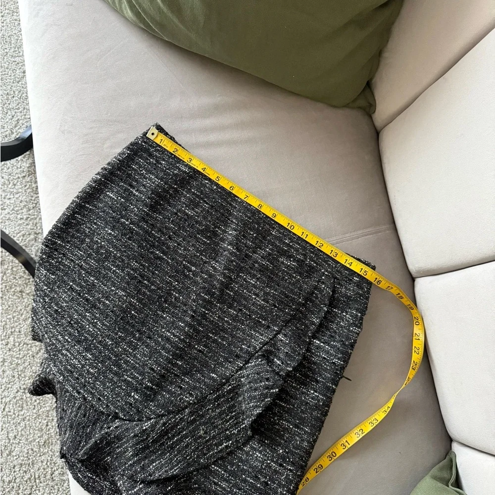 Nannette Charcoal Asymmetrical Skirt - Picture 5 of 7